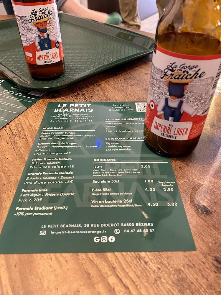 Le Petit Béarnais - Menu Image 3